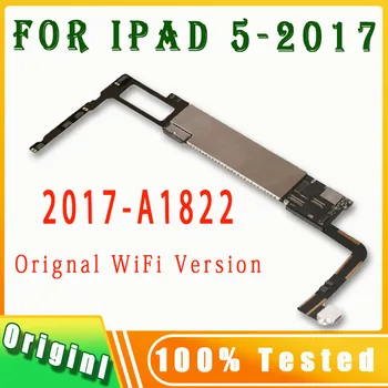 100% Оригинальная Чистая материнская плата iCloud для iPad 5 Logic Board для A1822 2017 года выпуска С полными системными системами и полными чипами