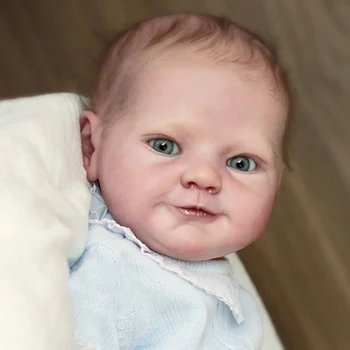 19-дюймовый Комплект Reborn Magdalena DIY Reborn Doll Kit Свежий цвет Мягкие на ощупь незаконченные детали куклы с телом и глазами