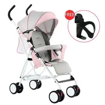 2020Kidlove Легкая складная противоударная детская коляска для сидения с амортизатором на 4 колеса, Складная детская коляска, Детская люлька