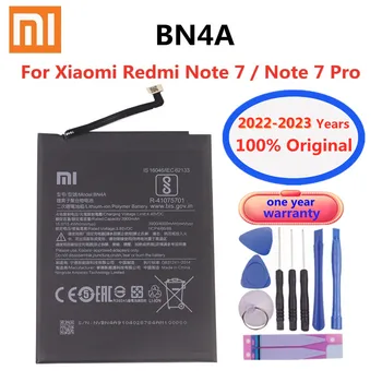 2023 года оригинальный Аккумулятор 4000 мАч BN4A Аккумуляторы Для Xiaomi Redmi Note7 Note 7 Pro M1901F7C Подлинный Аккумулятор телефона + Инструменты
