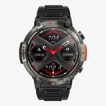 2023 Новые смарт-часы 1,45 дюйма 360 * 360 Пикселей Smart Watch Мужские Bluetooth Call BT5.0 С магнитной камерой, Музыкой, Частотой сердечных сокращений, Распродажа