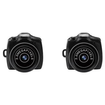 2X Крошечная мини-камера HD Видео Аудио Рекордер Веб-камера Y2000 Видеокамера Маленькая Охранная Секретная Няня Автомобиль Спортивная мини-камера