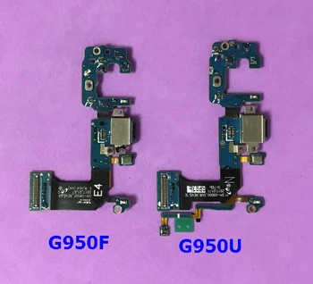 30 Шт. Для Samsung S8 G950F G950U/S8 Plus G955F/G955U Ленточное Зарядное устройство Разъем Для Зарядки USB док-порт Гибкий Кабель Замена