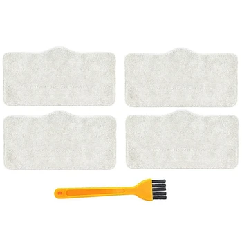 5 шт. Паровой пылесос, салфетка для швабры, чистящие прокладки для Xiaomi Deerma DEM ZQ600 ZQ610, Аксессуар для швабры с ручкой