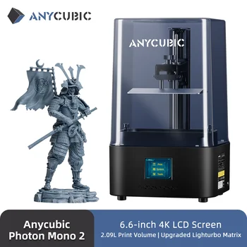 ANYCUBIC Photon Mono 2 LCD УФ-полимерный 3D-принтер Высокоскоростной 3D-печати 6,6 
