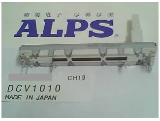 [bella] Выдвижные потенциометры ALPS Vanguard 500 6 см A10KX2 10KAX 2 Вала Alpes 20 мм - 10 шт./лот