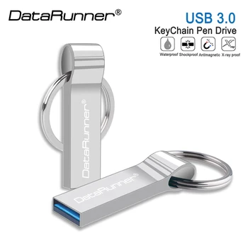 DataRunner Брелок USB Флэш-Накопитель USB 3,0 Флэш-диск Ручка-Накопитель 16 ГБ 32 ГБ 64 ГБ 128 ГБ Водонепроницаемый Флешка Memory Stick