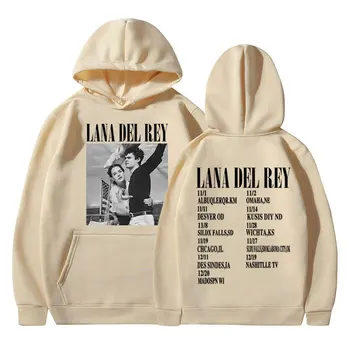 Lana Del Rey NFR Винтажная парусная графическая толстовка с капюшоном, Мужская и Женская одежда, Эстетическая толстовка, Модные толстовки Оверсайз, Уличная одежда Lan