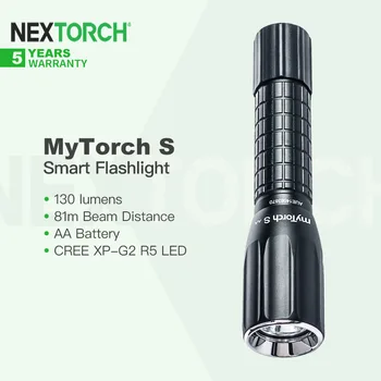 Nextorch myTorch- фирменный умный фонарик, программируемый, многорежимный, для военной полиции, тактики, на открытом воздухе и дома, EDC