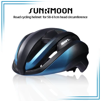 SUNRIMOON Интегрированный Велосипедный Шлем Противоударный Гоночный Велосипедный Шлем с 14 Вентиляционными отверстиями Дышащий Дорожный Велосипедный Шлем для Мужчин Женщин