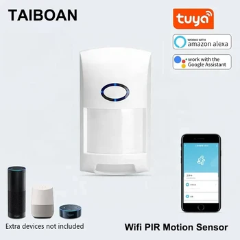 TAIBOAN Smart Tuya PIR Датчик движения WIFI инфракрасный детектор датчик человеческого тела Сигнализация Приложение Управление Беспроводная система домашней безопасности