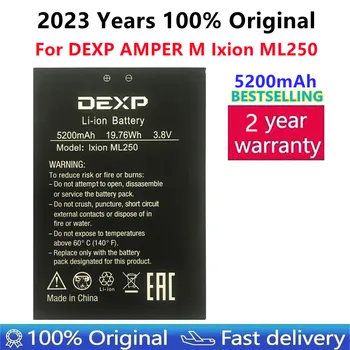 VBNM Новый сменный аккумулятор ML250 емкостью 5200 мАч для аккумуляторов мобильных телефонов DEXP AMPER M Ixion ML250 Batterie