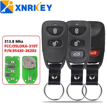 XNRKEYSmart Автомобильный ключ с дистанционным управлением Для Hyundai Elantra Sonata 2007-2010 Для Accent 2011 2012 Ключи OSLOKA-310T