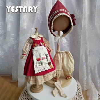 YESTARY 1/6 BJD Кукла Blythe Ob24 Аксессуары Для Кукол Одежда Винтажная Одежда Для Кукол Ткань DIY Material Pack Для Одежды Для Кукол BJD