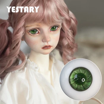 YESTARY Glass BJD Eyes Игрушки Куклы Аксессуары Eyes Toy Зеленая Серия Eyes DIY Модная Кукла Игрушка 14 мм 12 Мм BJD Кукла Для Девочек Подарки