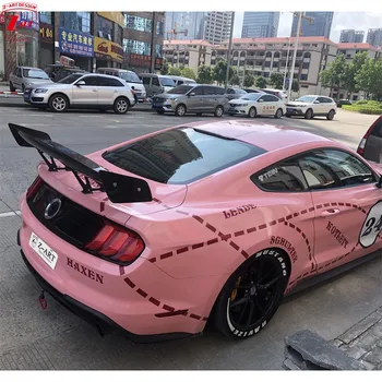 Z-ART 2015-2019 Заднее крыло из Углеродного волокна для Ford Mustang Задний Спойлер из Углеродного волокна для Mustang Задний Спойлер багажника Из Углеродного волокна