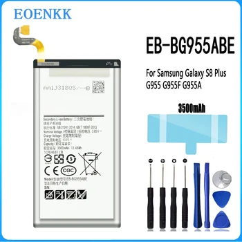 Аккумулятор EB-BG955ABE Для Samsung Galaxy S8 Plus G955 G955F G955A Оригинальной Емкости Аккумуляторы для телефонов Bateria