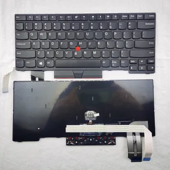 Американская Клавиатура Для ноутбука Lenovo Thinkpad E480 E485 L480 L380 T490 E490 E495 L490 T495 yoga L390 T480S P43S 01YP360 США