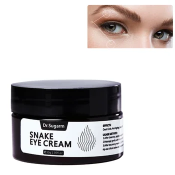 Антивозрастной бальзам для глаз со змеиным ядом Dr.Sugarm для уменьшения отечности, морщин, темных кругов, гусиных лапок