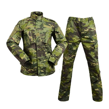 Брюки + пальто, Боевая форма ACU с многокамерным тропическим камуфляжем, Военный лесной Камуфляжный охотничий костюм, одежда для пеших прогулок