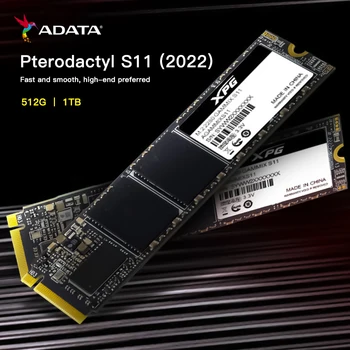 Внутренний твердотельный накопитель XPG ADATA GAMMIX S11 512GB 1TB PCIe Gen3x4 M.2 2280 SSD черный - радиатор - Технология обработки 3D-графики h