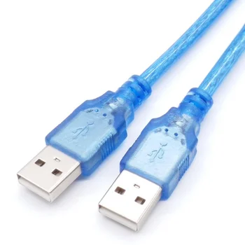 Высококачественный 5 М 10 М USB 2,0 Кабель для передачи данных от мужчины к мужчине Шнур Aux USB2.0 Удлинительный Кабель для передачи данных USB 2,0 Type A к USB-адаптеру