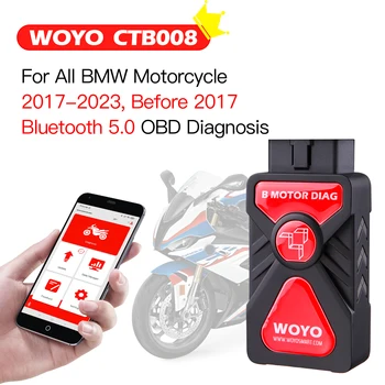 Для BMW R1200 R1250 S100 F800 R девять T Все Мотоциклетные Диагностический сканер, Bluetooth 5,0 Android Тестер мобильного телефона для Велосипеда BMW