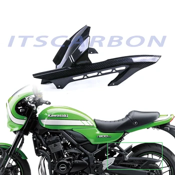 Для Kawasaki Z900 RS Z900RS 2018 2019 2020 Аксессуары Для мотоциклов из Углеродного Волокна 3K, Заднее Крыло, Брызговик, Брызговик