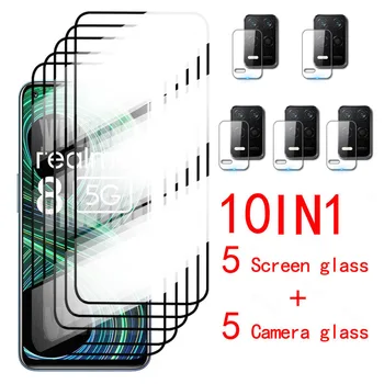 для OPPO Realme 8 5G Стеклянные Защитные пленки для экрана Realmi 7 pro 6i 6 i 7i i7 8 Защитная Закаленная пленка для объектива камеры Realme6i