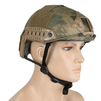 Камуфляжный Тактический быстрый шлем Типа PJ, дышащее Военное Армейское боевое защитное снаряжение для головы
