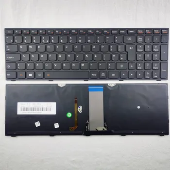 Клавиатура ноутбука с подсветкой в Великобритании для Lenovo G50-30 G50-45 G50-70 G50-70m G50-80 G51-35 G70-35 G70-70 G70-80 Раскладка в Великобритании