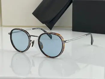 Классические круглые солнцезащитные очки в стиле стимпанк, мужские и женские брендовые дизайнерские солнцезащитные очки в круглой металлической оправе в стиле ретро, высококачественные UV400