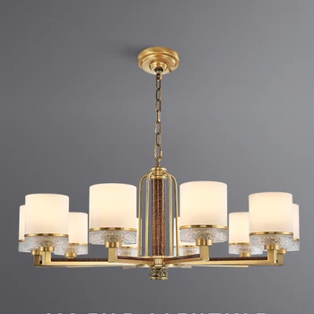 Люстра вилла гостиная столовая налобный фонарь домашний дизайн в китайском стиле лампы для спальни