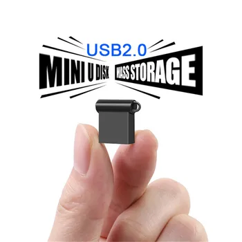 мини металлический USB флэш-накопитель pen drive 64GB флешки 4GB 8GB 16GB 32GB флешки memory stick usb-накопитель Usb memory U дисковый ключ usb