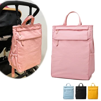 Модная сумка для детских подгузников, Водонепроницаемые сумки для беременных, Рюкзак, сумка для хранения, Дорожная сумка для коляски для ухода за ребенком