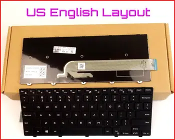 Новая клавиатура английской версии для ноутбука Dell Vostro 14-3000 (14-3446D-2328B) (14-3446D-1328B) Без подсветки с рамкой черного цвета