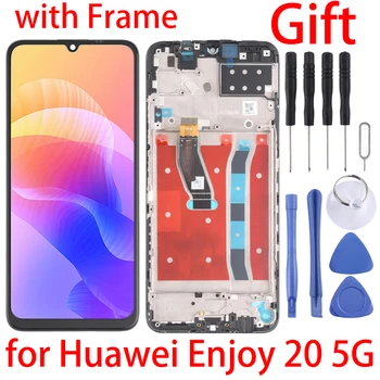 Новинка для Enjoy 20 5G ЖК-экран и дигитайзер в сборе с рамкой для Huawei Enjoy 20 5G