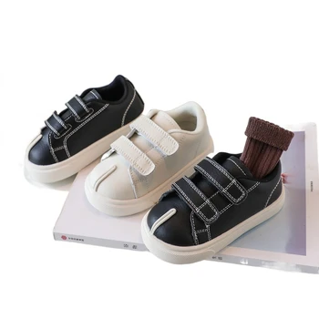 Новые Модные детские Парусиновые кроссовки для ходьбы с низким берцем для мальчиков и девочек, Повседневная детская Вулканизированная обувь на плоской подошве