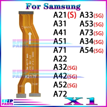 Основная Плата Разъем материнской платы Гибкий Кабель для Samsung Galaxy A21S A31 A41 A51 A71 A22 A32 A42 A52 A72 A33 A53 A73 A34 A54 5G