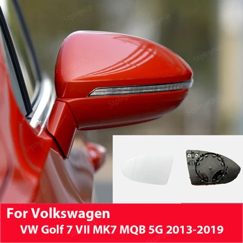Отличный Вид Сбоку, Сменное Зеркальное Стекло Заднего вида С Подогревом Для Volkswagen VW Golf 7 VII MK7 MQB 5G 2013-2019, автомобильные аксессуары