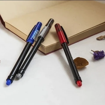 Офисная карбоновая ручка для подписи гелевая ручка 10 шт. бесплатная доставка