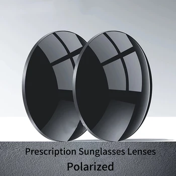 Поляризованные 1,56 1,61 1,67 Солнцезащитные очки для близорукости, линзы по рецепту, высококачественные толстые и износостойкие линзы для очков UV400