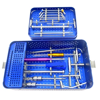 Травматологическая Хирургическая фиксирующая пластина, наборы Инструментов для ортопедических имплантатов, набор инструментов для костной хирургии DHS & DCS Plates